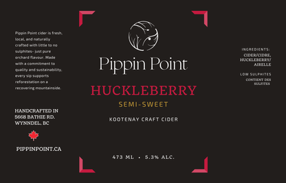 Huckleberry Cider 30L Keg